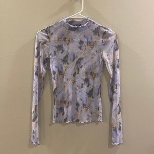 Forever21 sheer mesh top